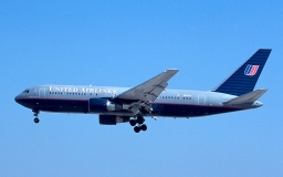 Imagen del N612UA (Vuelo 175 de United Airlines) antes del 11-S